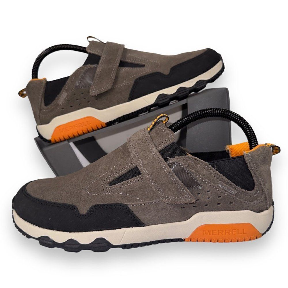 Merrell Free Roam Jungle Moc Outdoor Shoes MK265036 Youth 6 Women's 6.5
